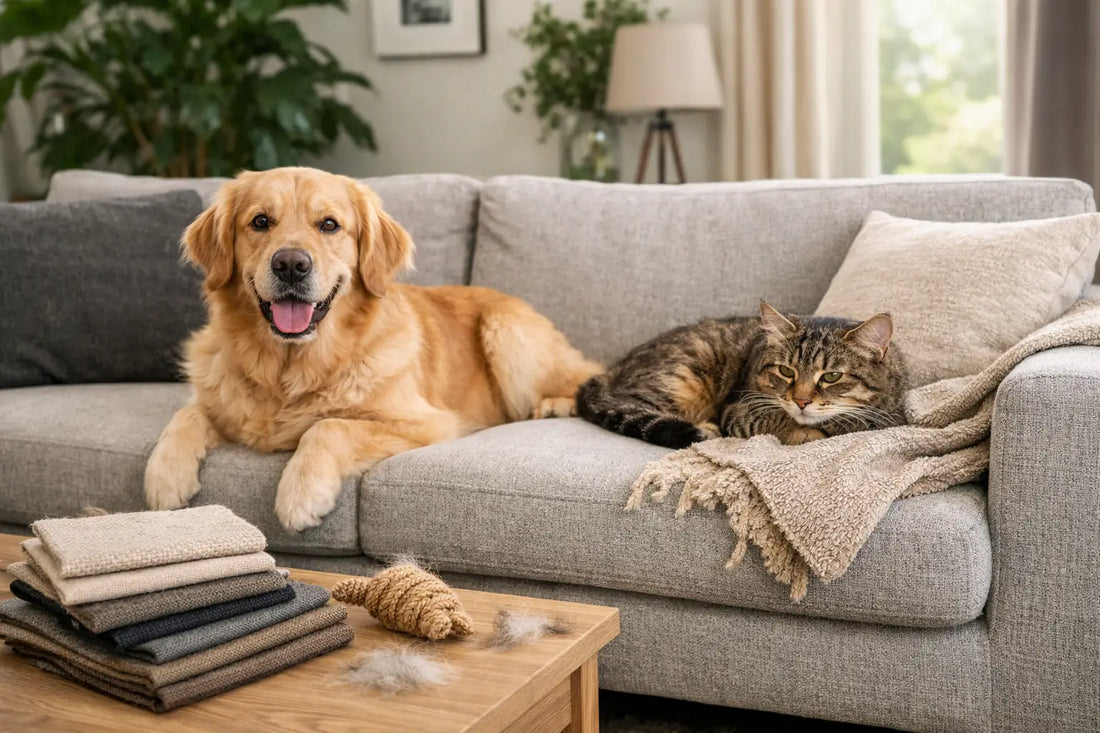 Best Sofa Fabrics for Pets in Busy UK Homes