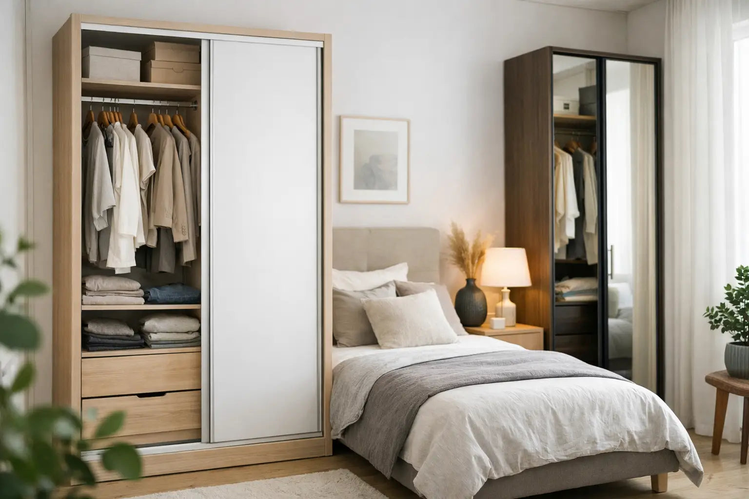 Best Wardrobes for Small Bedrooms That Fit