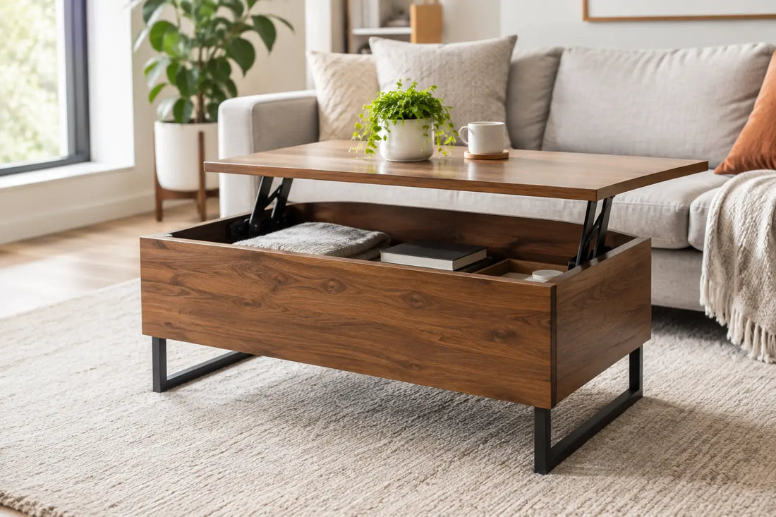Coffee Table with Storage for Smarter Living Rooms