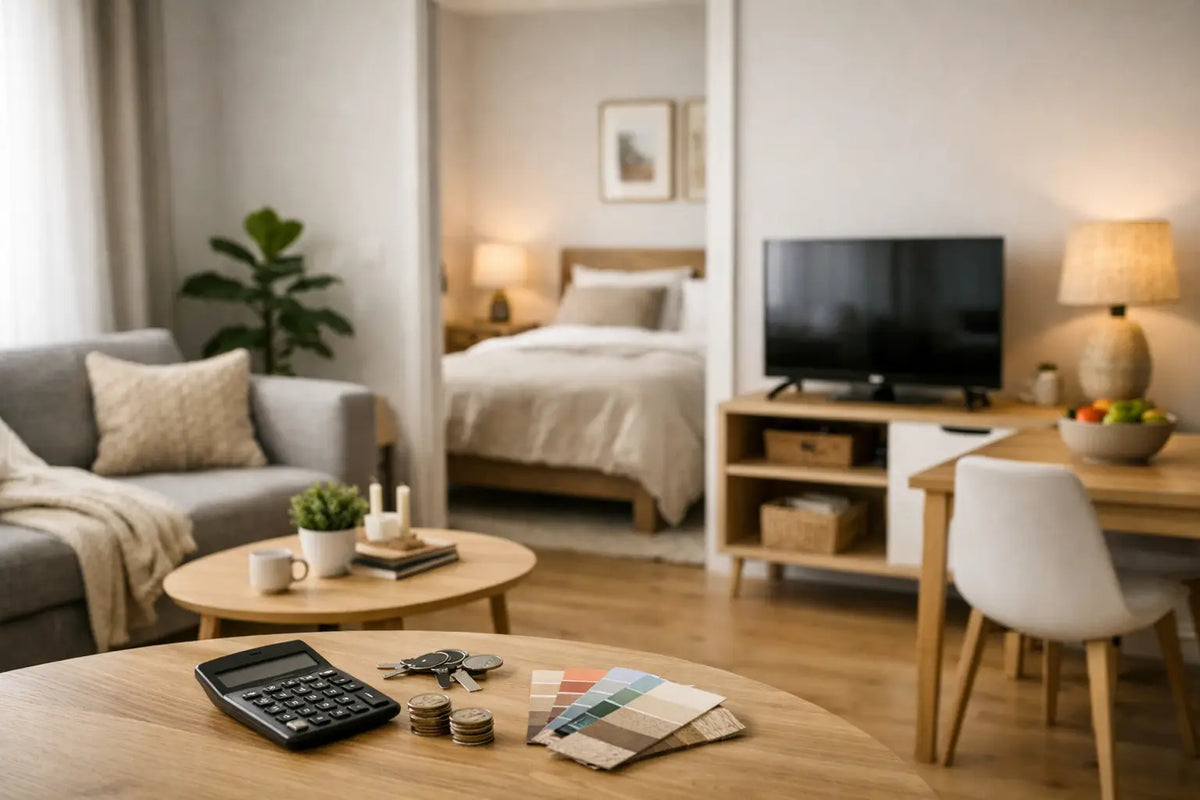 Furnishing a One Bedroom Flat on a Smart Budget