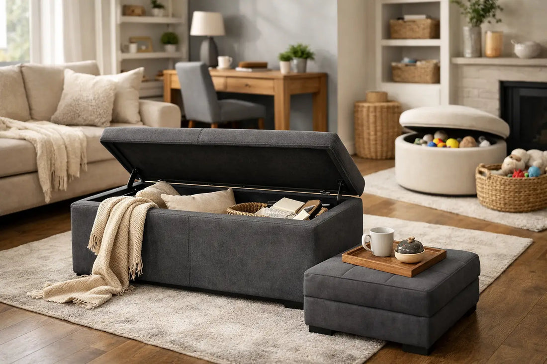 Storage Ottomans That Make Every Room Work Harder
