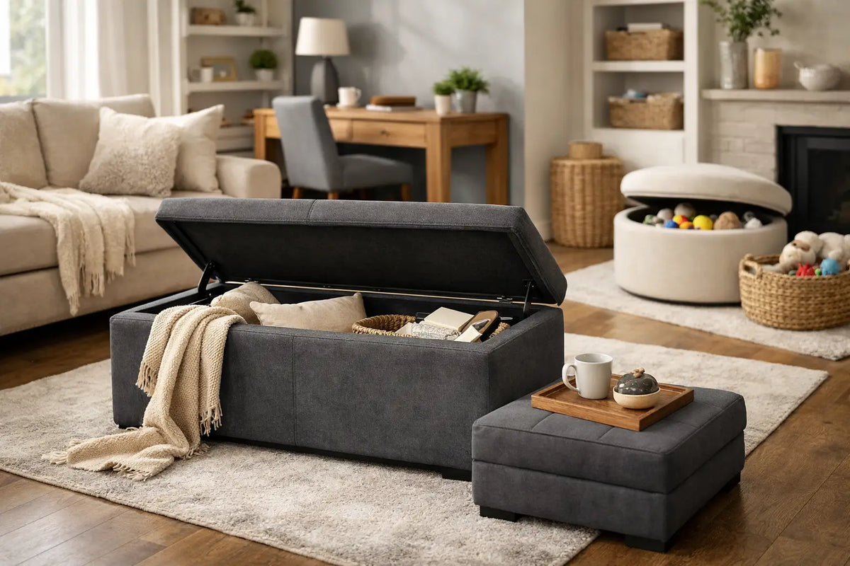 Storage Ottomans That Make Every Room Work Harder