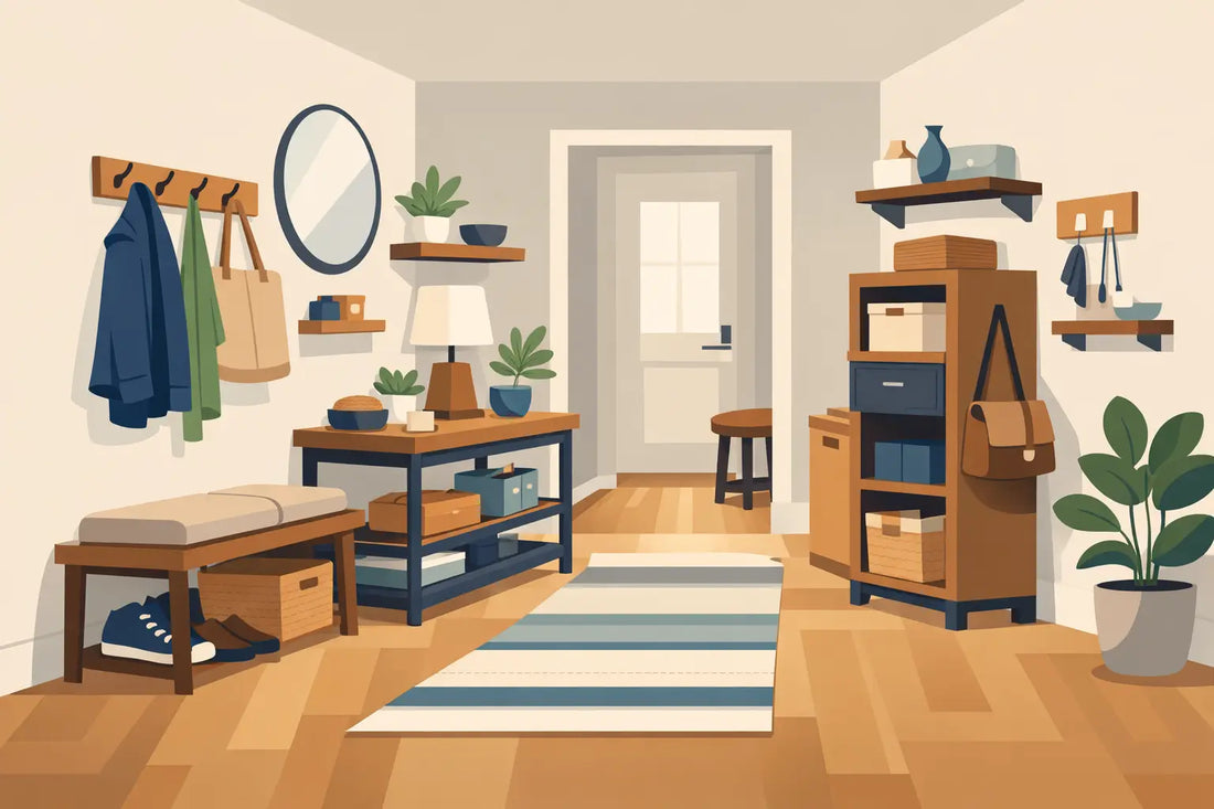 How to Furnish a Hallway That Works Hard