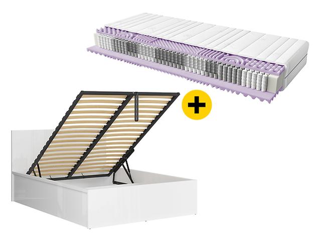 Bed set 140 Tetrix and Mimas mattress