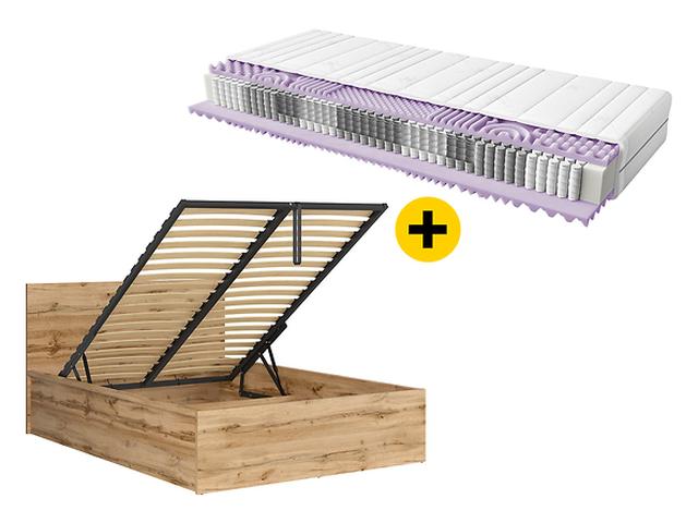 Bed set 140 Tetrix and Mimas mattress