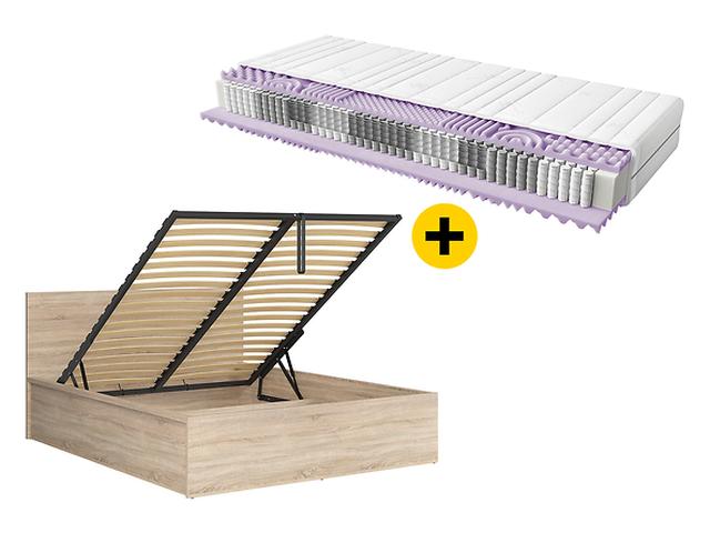 Bed set 160 Tetrix and Mimas mattress
