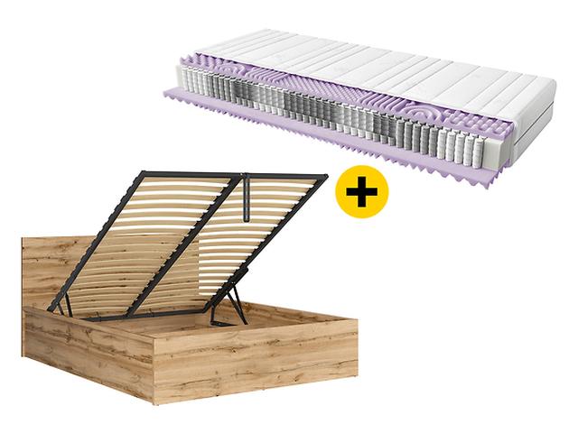 Bed set 160 Tetrix and Mimas mattress