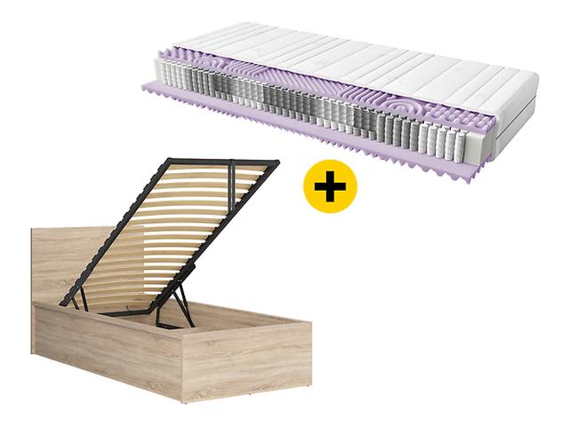 Bed set 90 Tetrix and Mimas mattress
