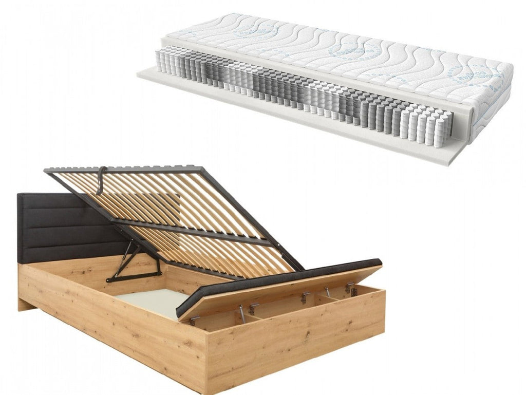 Bed set 160 Ostia and Merida mattress