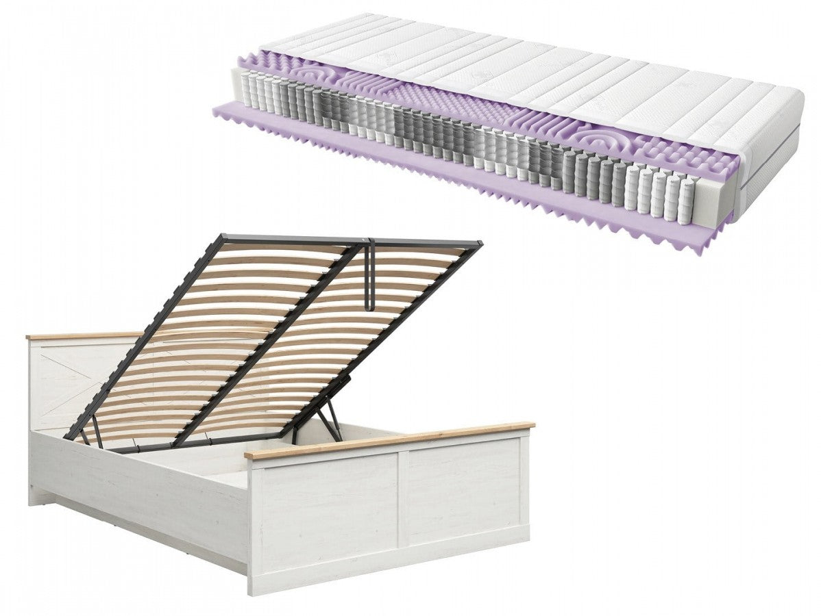 Bed set 160 Frija and Mimas mattress