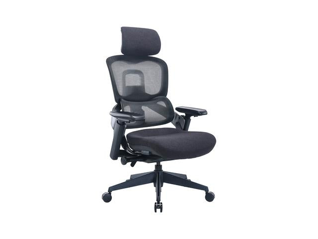 RICCO BLACK swivel armchair