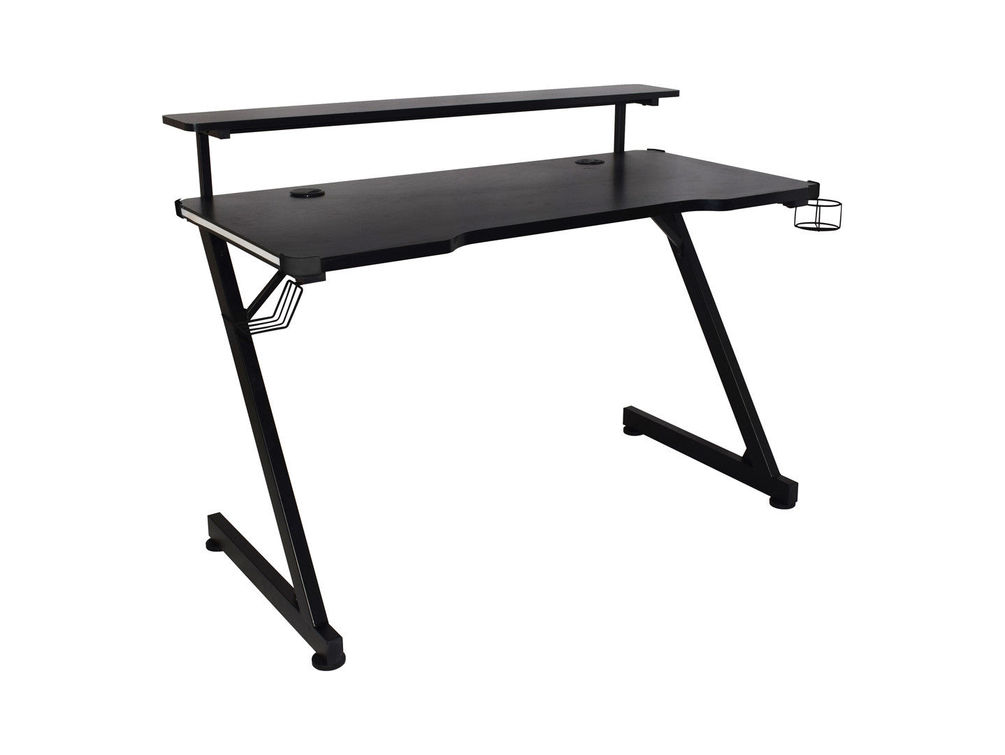 Black — Gaming desk