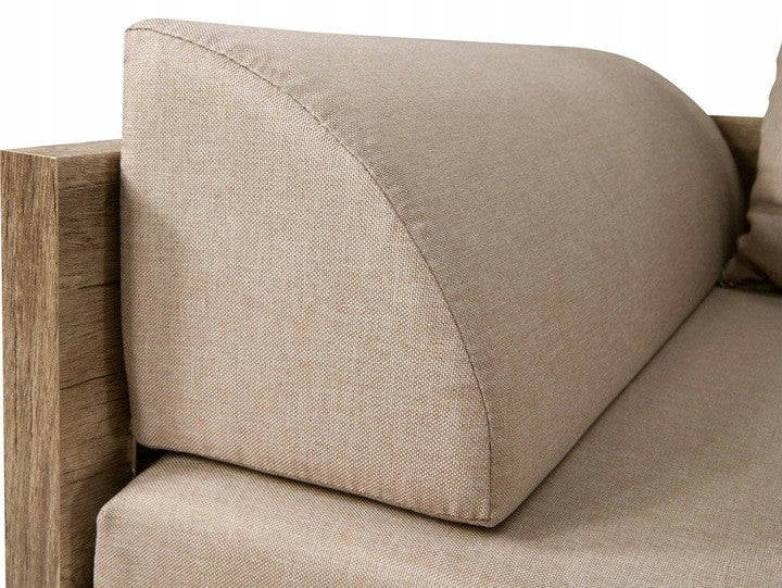 Bed set 80/160 Malcolm with mattress, headboards and cushions Carbo