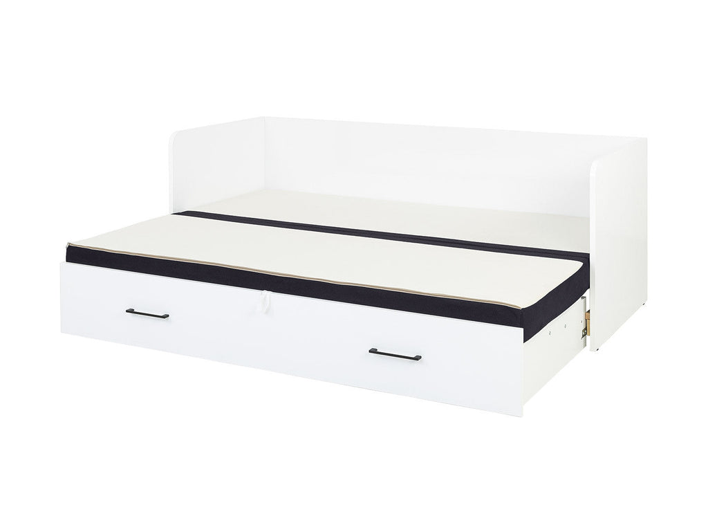 Bed set 80/160 Tetrix with mattress, headboards and cushions Carbo