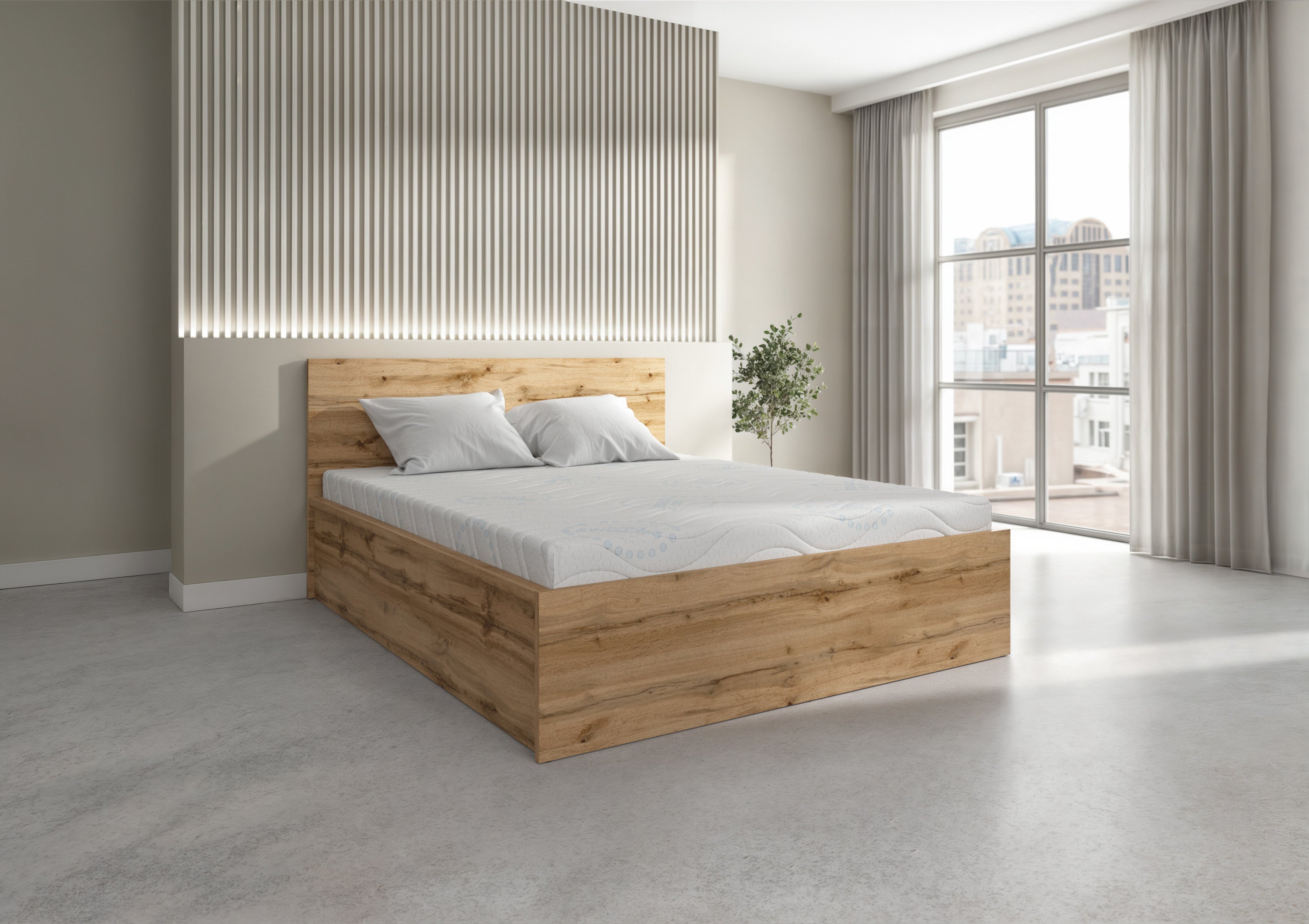 Tetrix — łóżko 160 z pojemnikiem