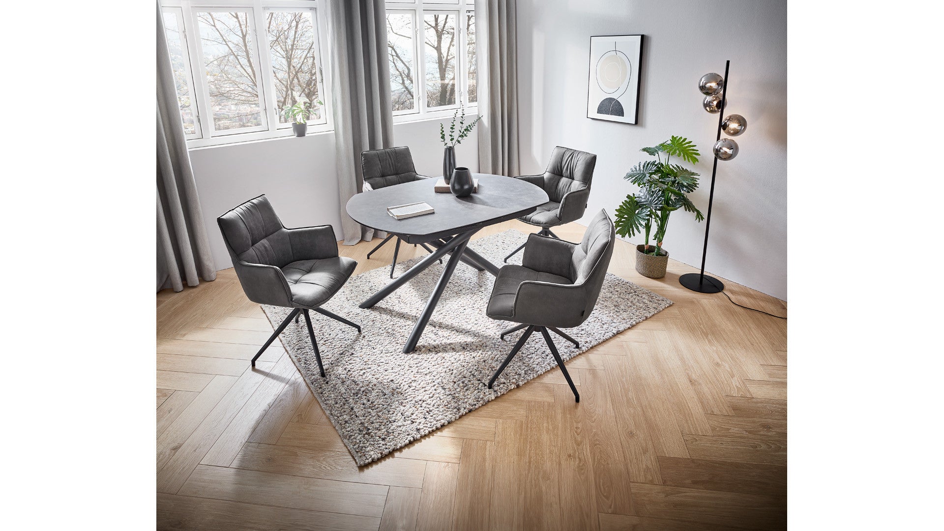 BINZ extendable table 130–190 × 100 cm