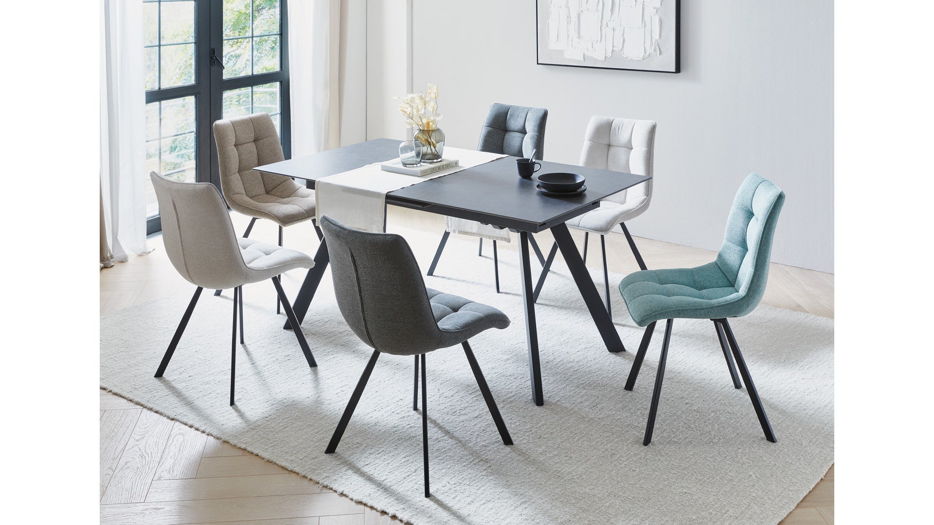 PLANET extendable table 160–200 cm