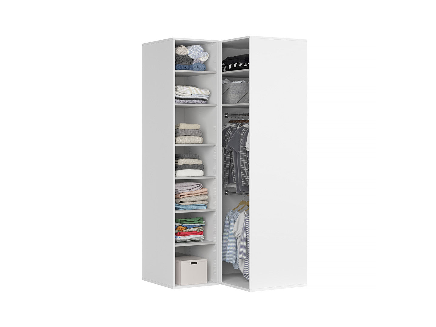 Flex — Corner wardrobe