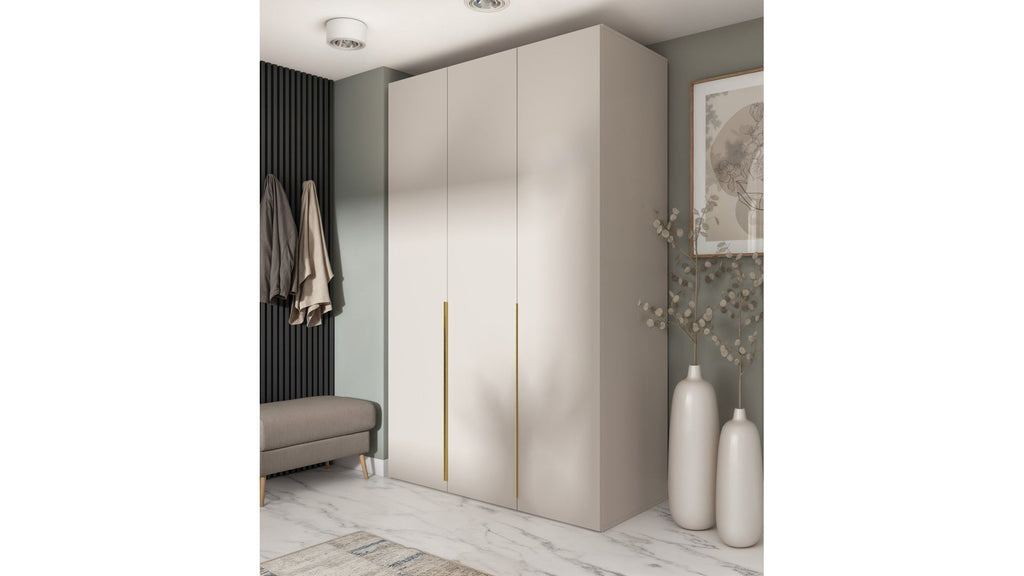 Modular wardrobe Flex 150 cm with 3 doors cashmere