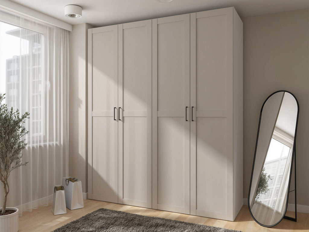 Modular wardrobe Flex 200 cm with 4 doors