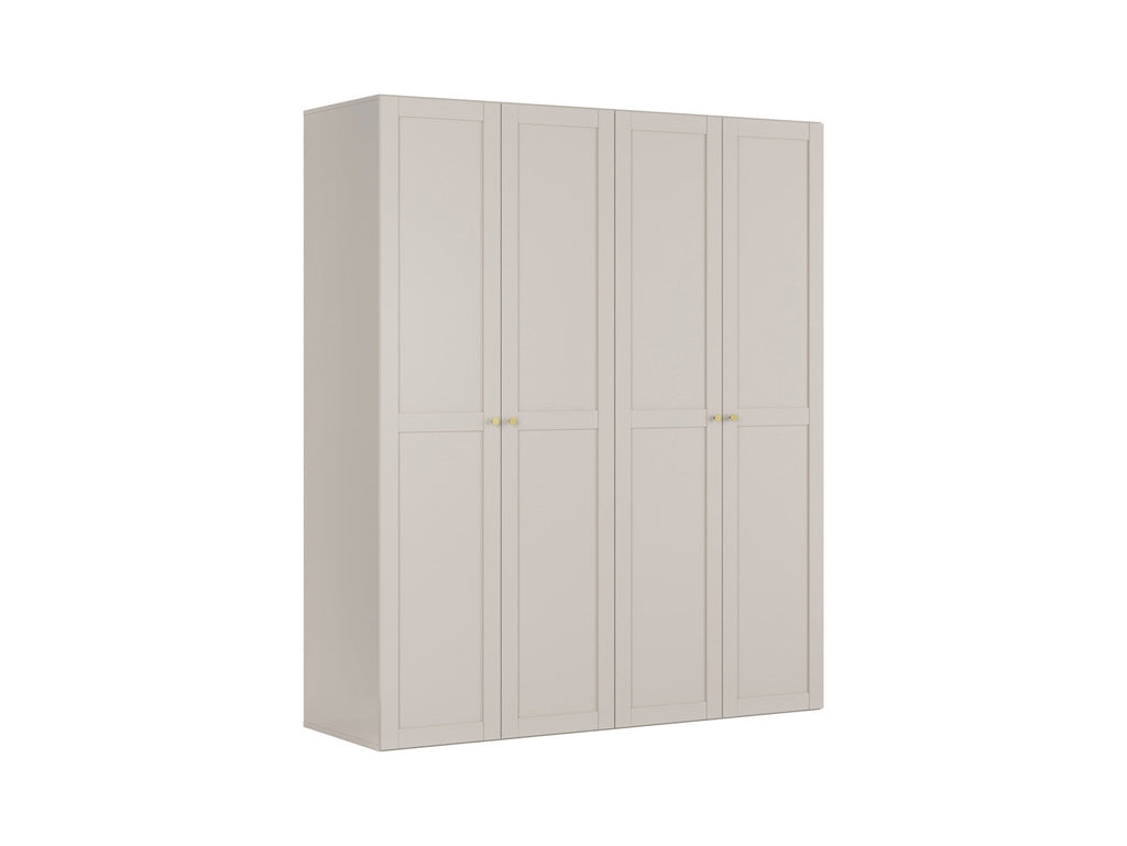 Modular wardrobe Flex 200 cm with 4 doors cashmere
