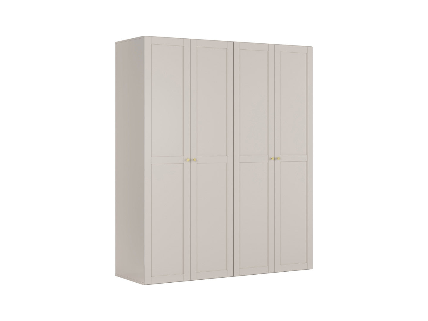 Modular wardrobe Flex 200 cm with 4 doors cashmere