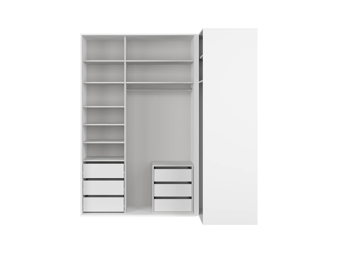 Flex — Corner wardrobe