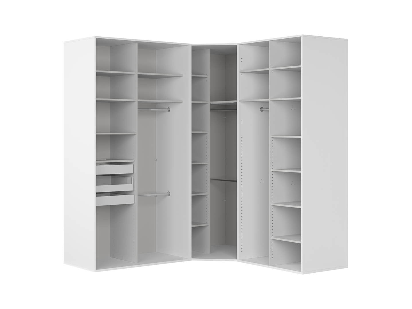 Flex — Corner wardrobe