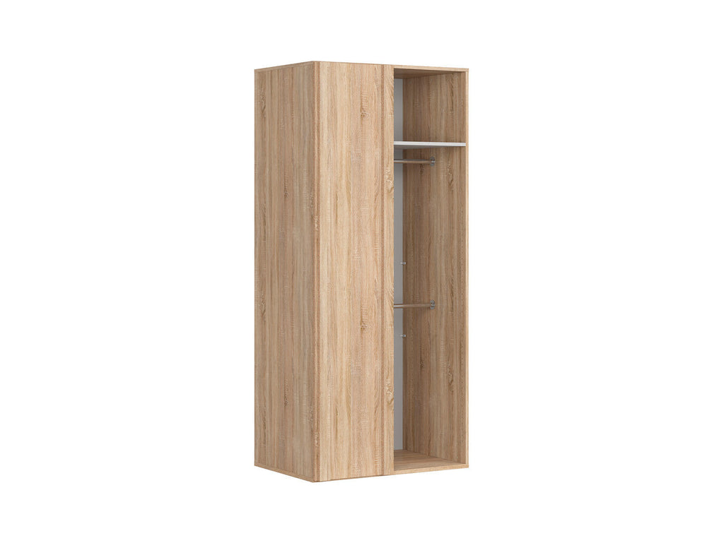 Corner wardrobe  Flex 97 cm with mirror Sonoma oak