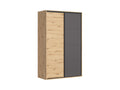 Sliding wardrobe Flex 150 cm Artisan oak/graphite