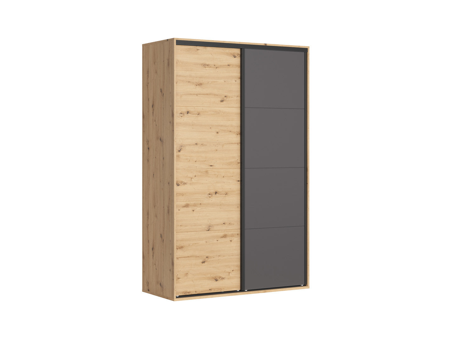 Sliding wardrobe Flex 150 cm Artisan oak/graphite