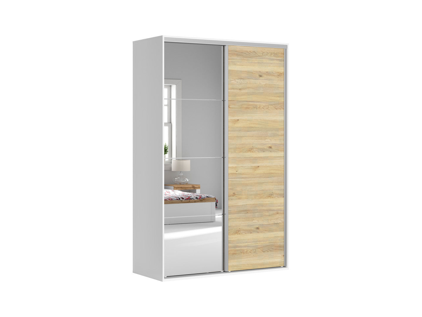 Sliding wardrobe Flex 150 cm