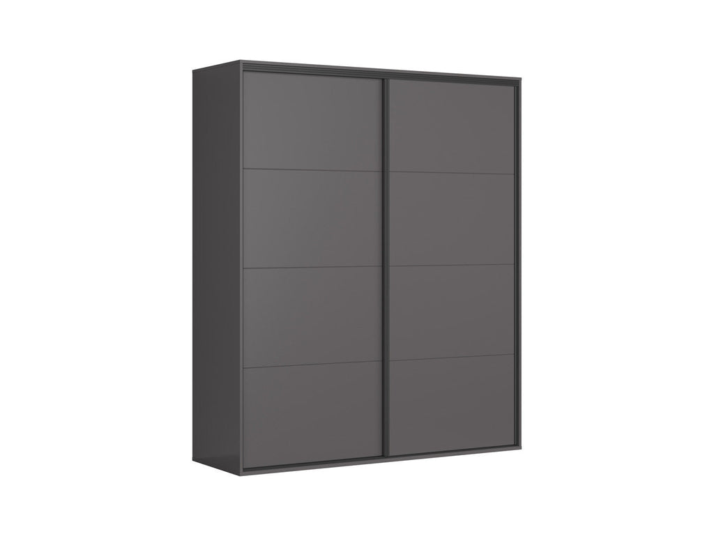 Sliding wardrobe Flex 200 cm graphiteowa