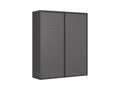 Sliding wardrobe Flex 200 cm graphiteowa