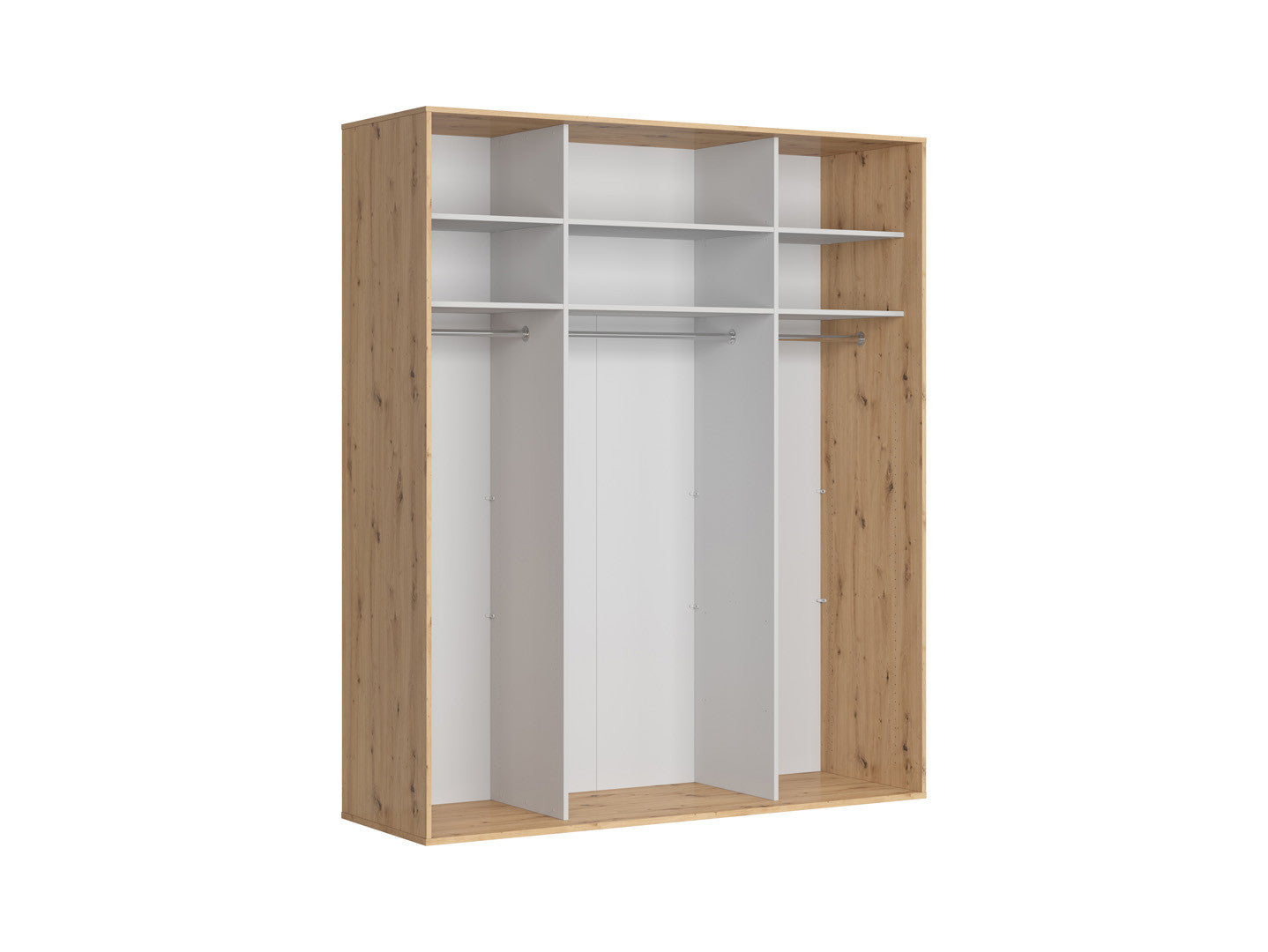 Sliding wardrobe Flex 200 cm with mirror Artisan oak