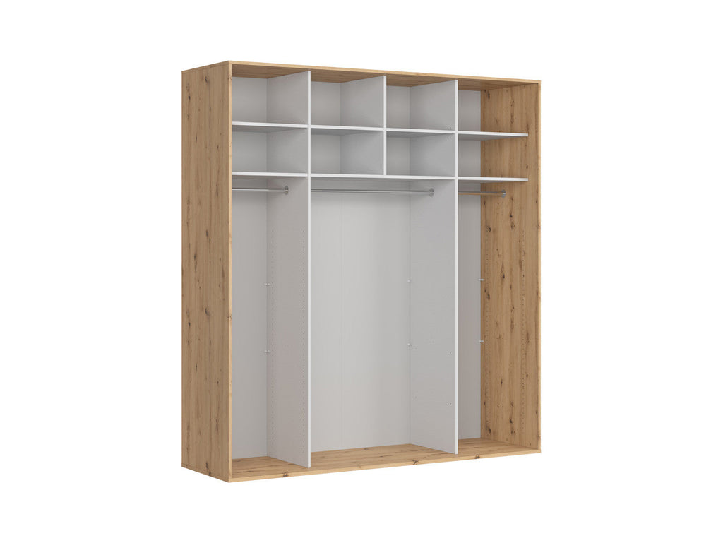 Sliding wardrobe Flex 220 cm Artisan oak/cashmere