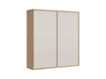 Sliding wardrobe Flex 220 cm Artisan oak/cashmere