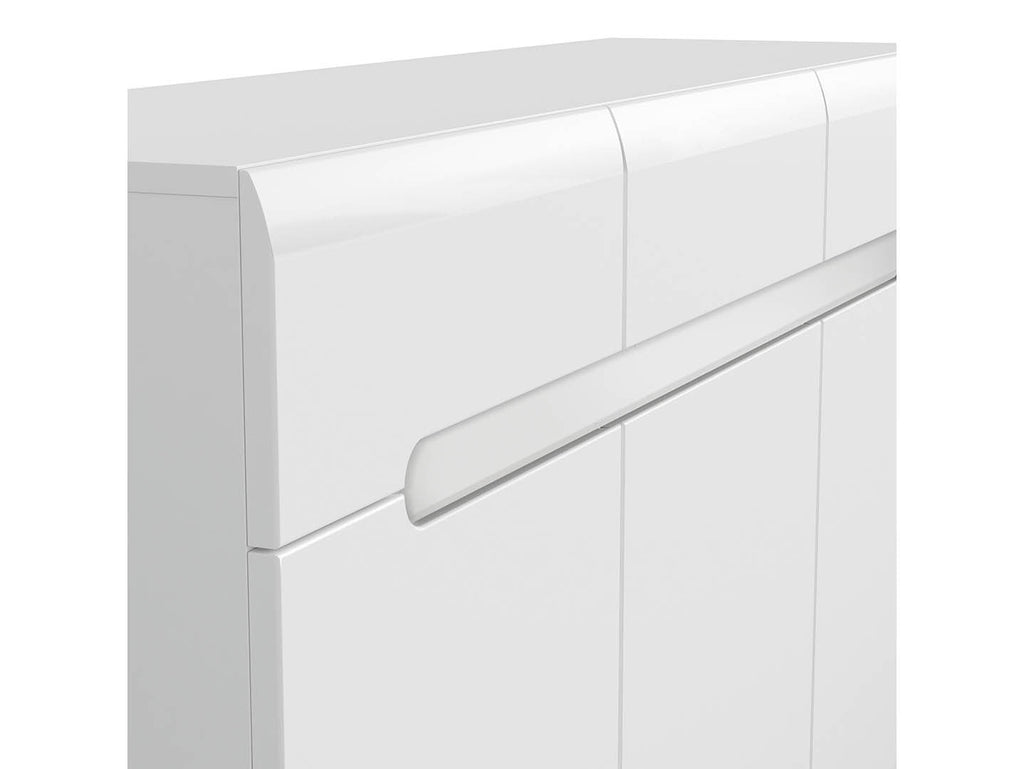 Azteca Trio — zestaw Chest of drawers i witryna