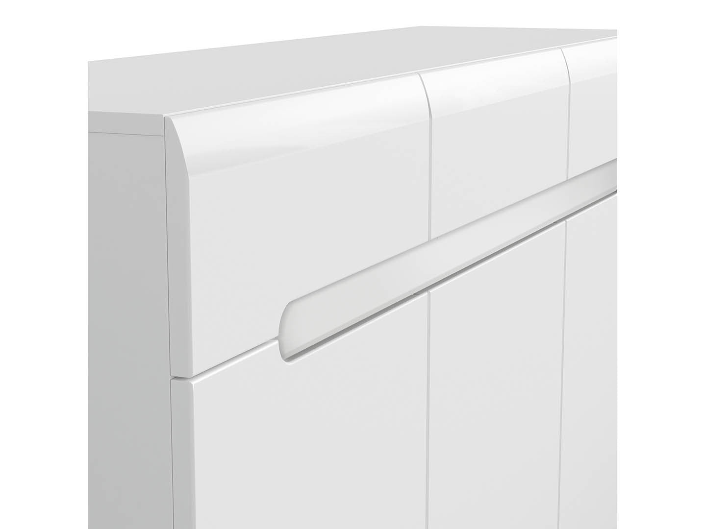 Azteca Trio — zestaw Chest of drawers i witryna