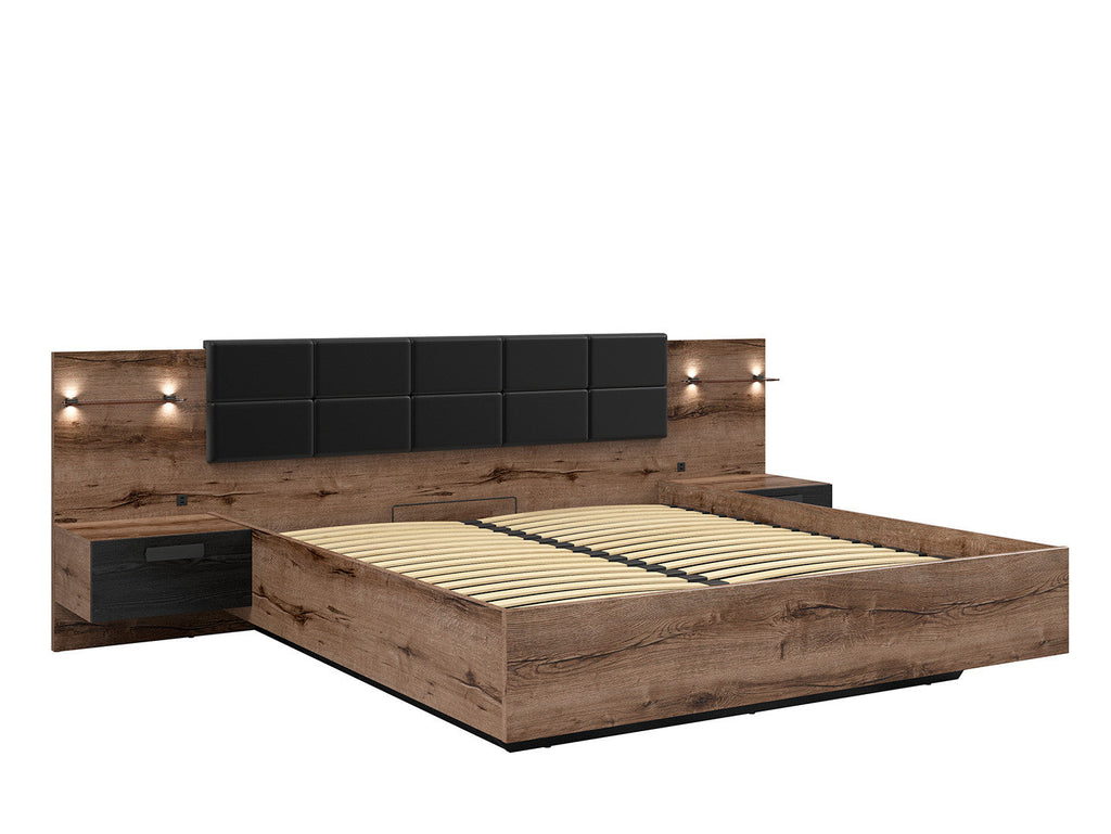 Bed set 180 Kassel and Mimas mattress