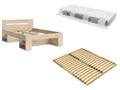 Bed set 140 Nepo Plus, slatted base and Merida mattress