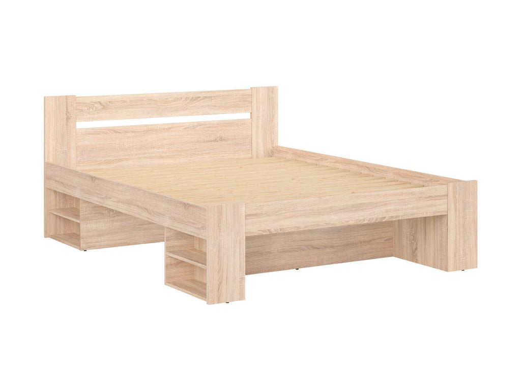 Bed set 160 Nepo Plus, slatted base and Merida mattress