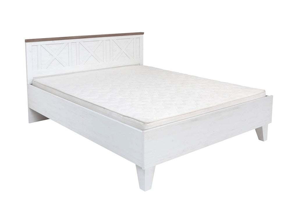 Bed set 160 Stockholm, slatted base and Mimas mattress