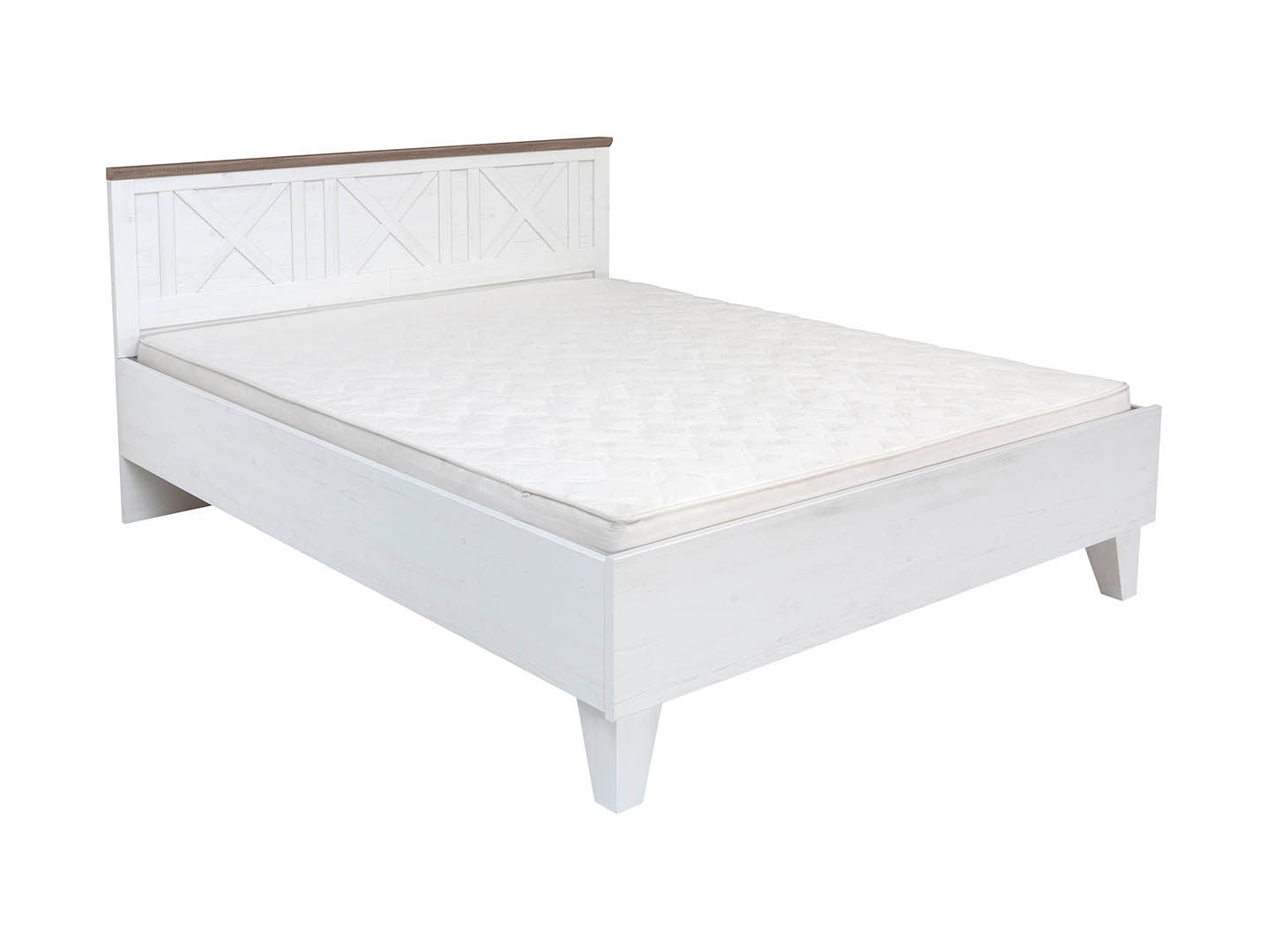 Bed set 160 Stockholm, slatted base and Mimas mattress