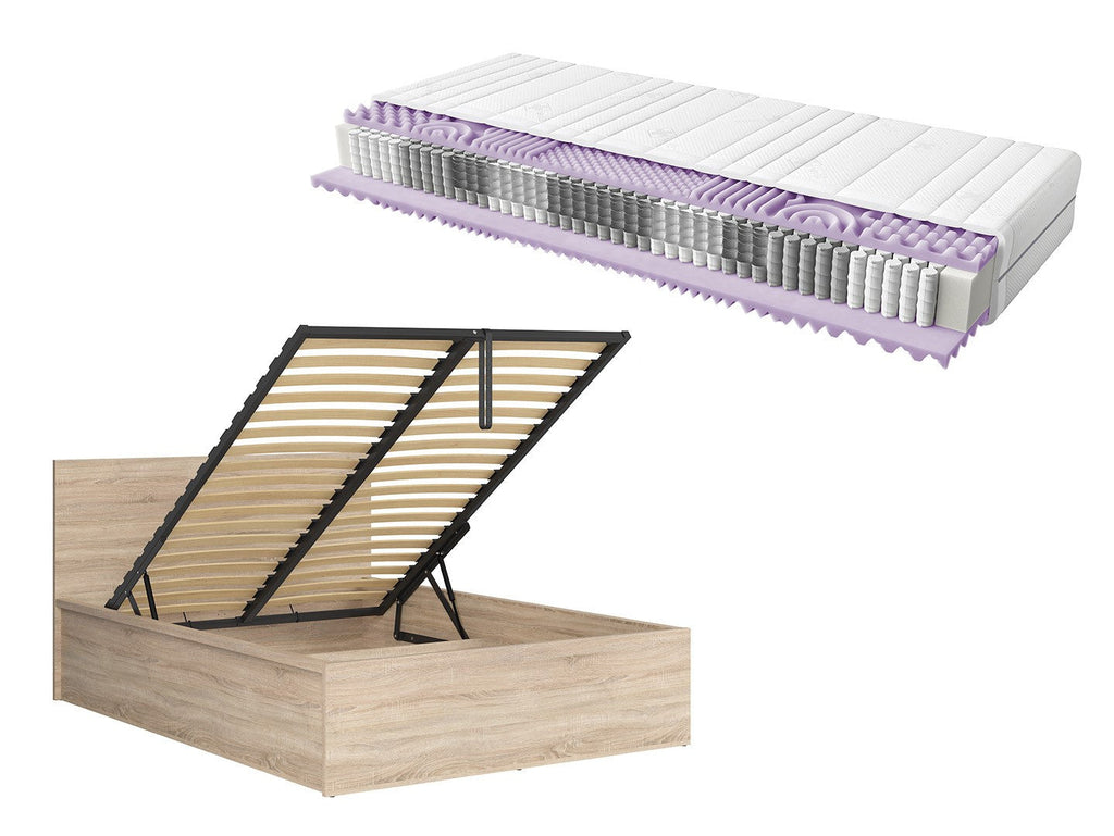 Bed set 140 Tetrix and Mimas mattress
